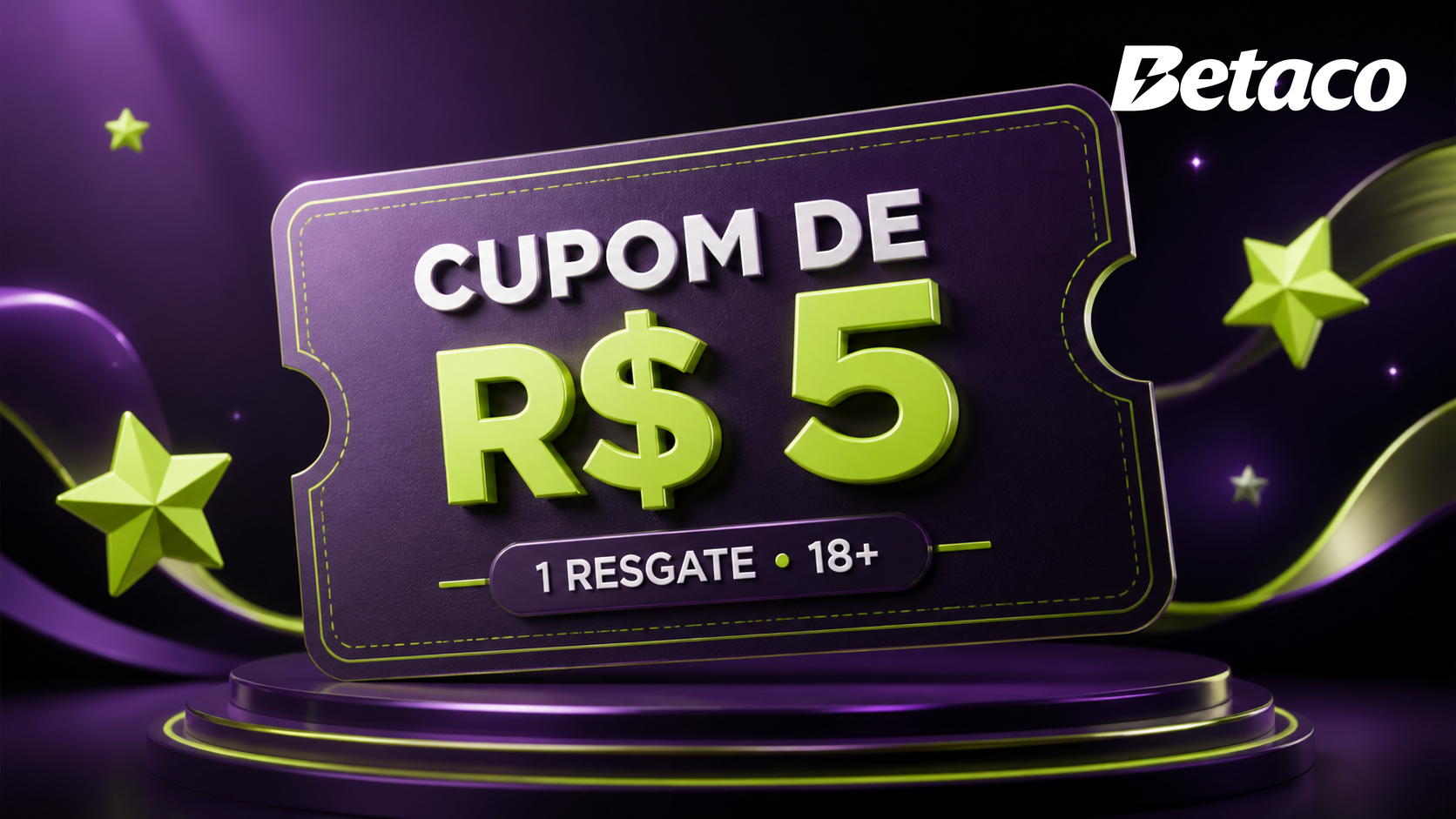 Bônus de R$ 10