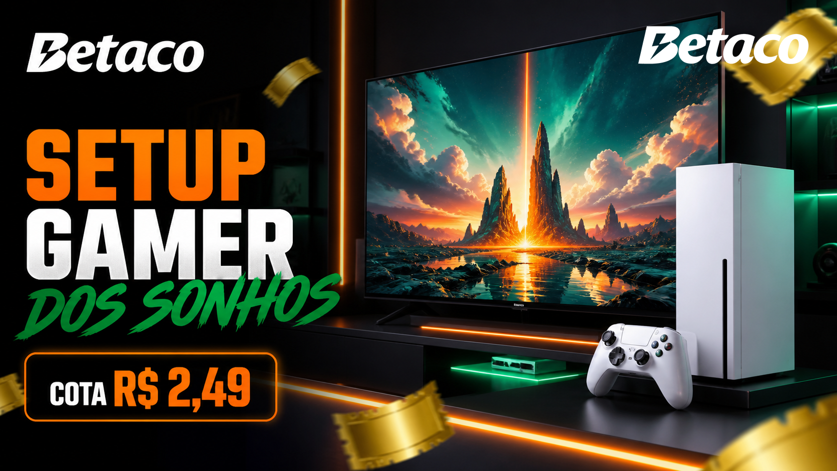 Setup Gamer dos Sonhos